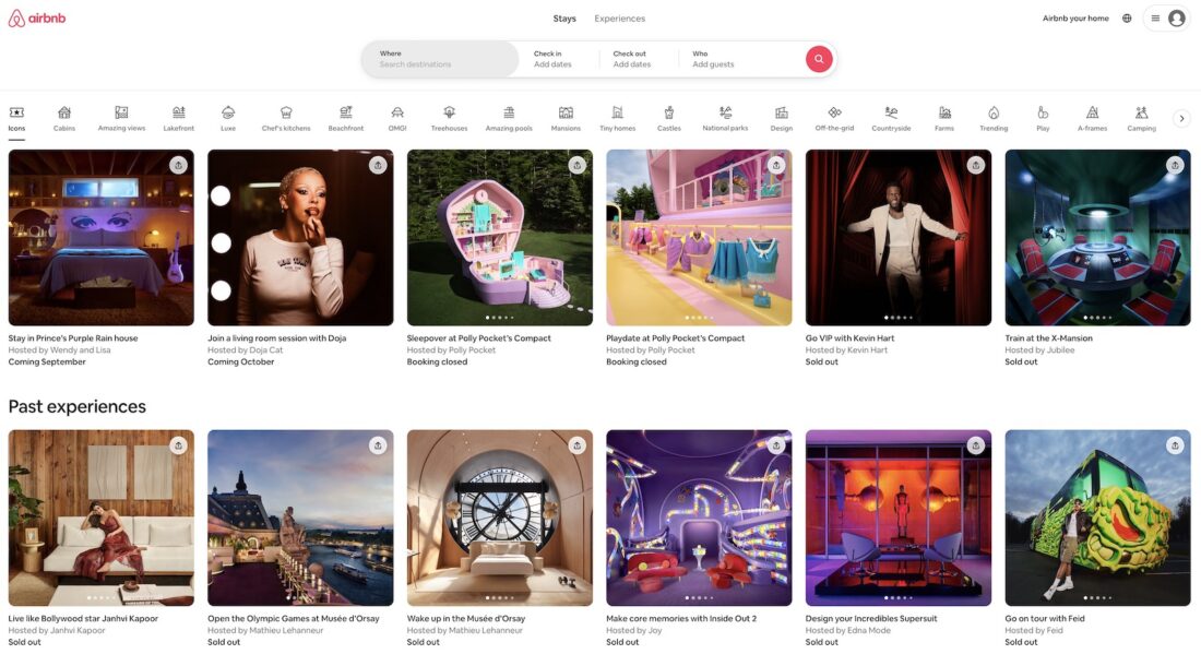User Experience Website AirBNB Medical Marketing Solved