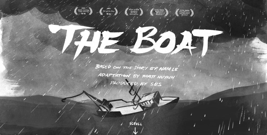 The Boat Website Animated Parallax